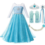 Vestido Fantasia Elsa